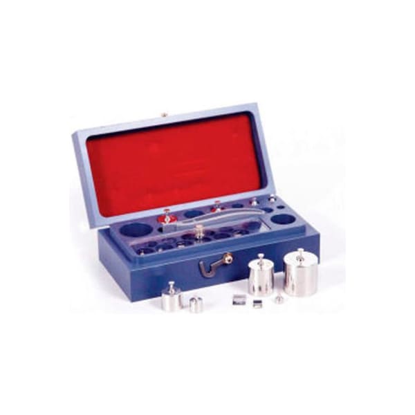 Rice Lake Weighing Systems Rice Lake 100g-10mg Screw Knob SS Precision Weight w/ Trade Certificate & Case ASTM E617 Class 1 12460TC - main